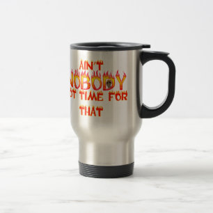 Inte är inget fick Time sötsakbrunt Resemugg