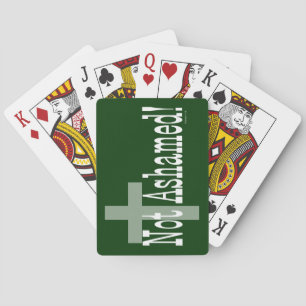 Inte Ashamed! Romaner 1:16 (med Kor) Casinokort