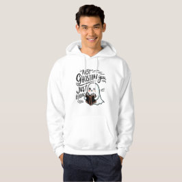 Inte att skygga dig, bara läsa hoodie