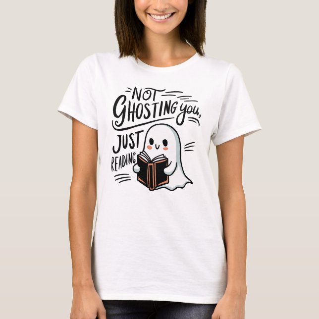 Inte att skygga dig, bara läsa t shirt (Framsida)