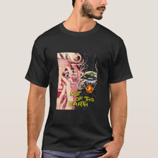 Inte av denna jord-Vintage-Sci Fi T Shirt
