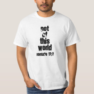 Inte av denna värld t shirt