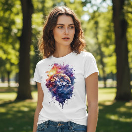 Inte av denna världen t shirt