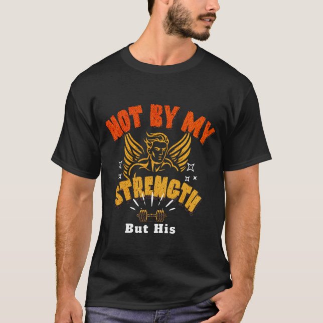 Inte av min styrka utan av hans t shirt (Framsida)