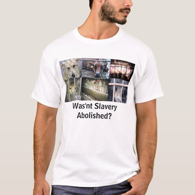 Inte avskaffades slaveri? t shirt (Framsida)