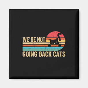Inte bakåt, kattunge 2024-Vintagens Retro Magnet