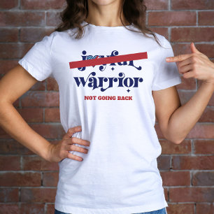 Inte bakåt, marin typ USA flagga Heart T Shirt