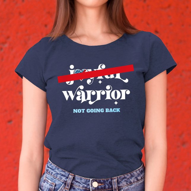 Inte bakifrån, vittyp USA flagga Heart T Shirt (Skapare uppladdad)
