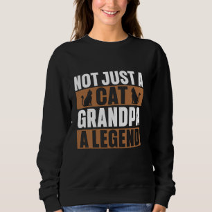 Inte bara en kattmorfar, en kattmorfar t shirt