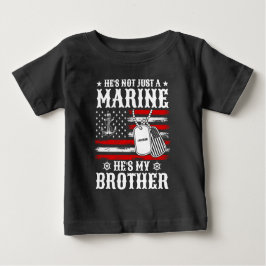Inte bara en marinsoldat, han är min bror Patrioti T Shirt