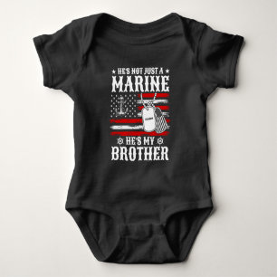 Inte bara en marinsoldat, han är min bror Patrioti T Shirt