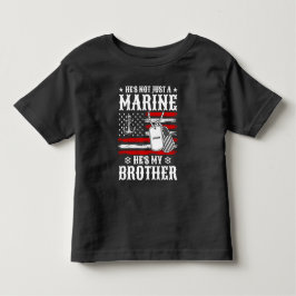 Inte bara en marinsoldat, han är min bror Patrioti T Shirt
