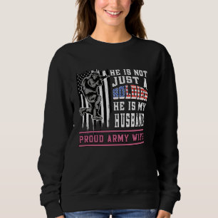 Inte bara en soldat han är min Husban T Shirt