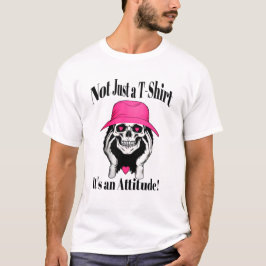 Inte bara en tee. Det är en attitud-skull och ett T Shirt