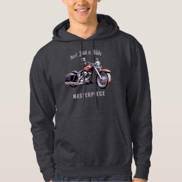 Inte bara ett mästerverk i Ride - Retro Motorcycle Hoodie