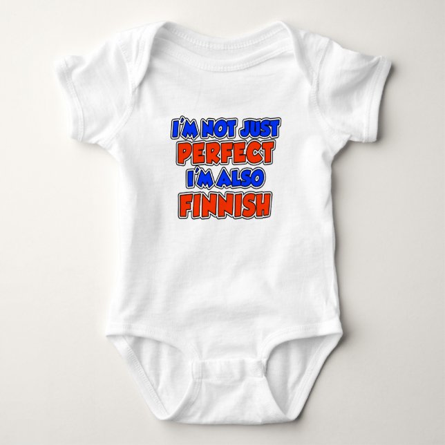 Inte bara finska Perfekten Tee (Framsida)