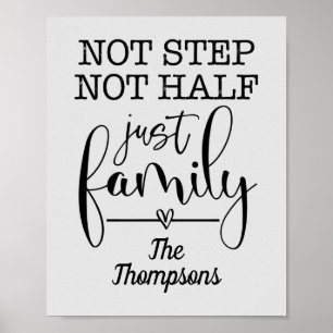 Inte bara halva familjen poster
