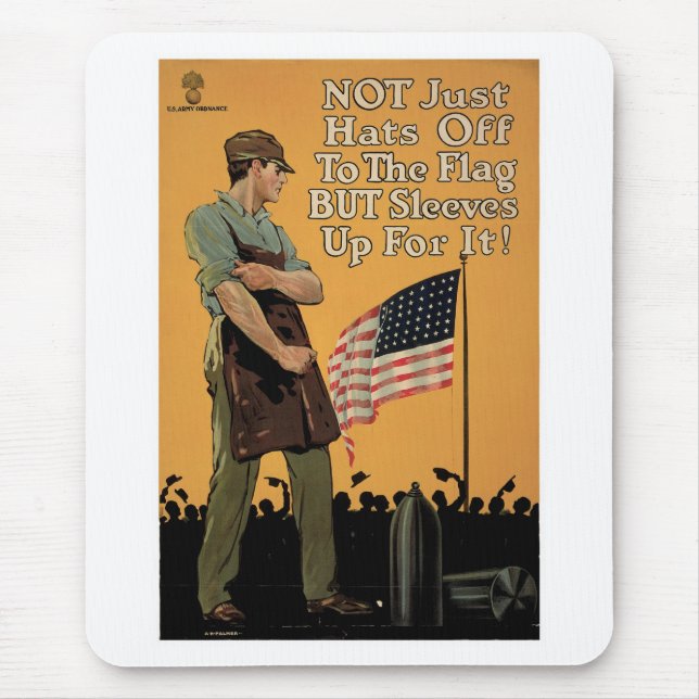 Inte bara hattar av till Flagga Musmatta (Framsidan)