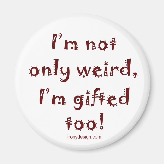 Inte bara Konstig Magnet (Framsidan)