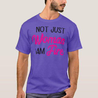 Inte bara kvinnor jag eldar t shirt