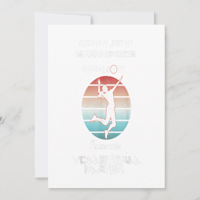 Inte bara min dotterdotter volleyball-spelare. (Framsida)