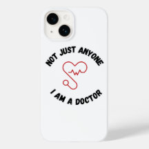 Inte bara någon - jag är Doktor iphone case