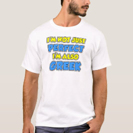 Inte bara perfekt grekisk t-shirt