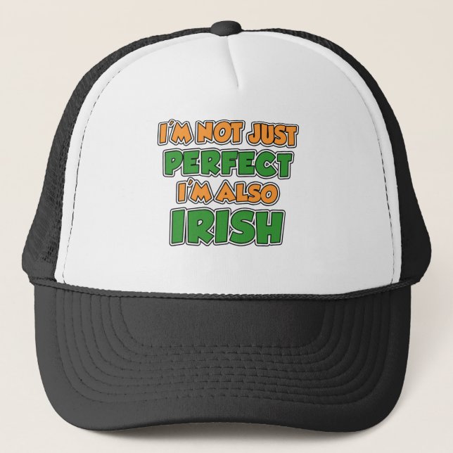 Inte bara Perfekt Irish Truckerkeps (Framsida)