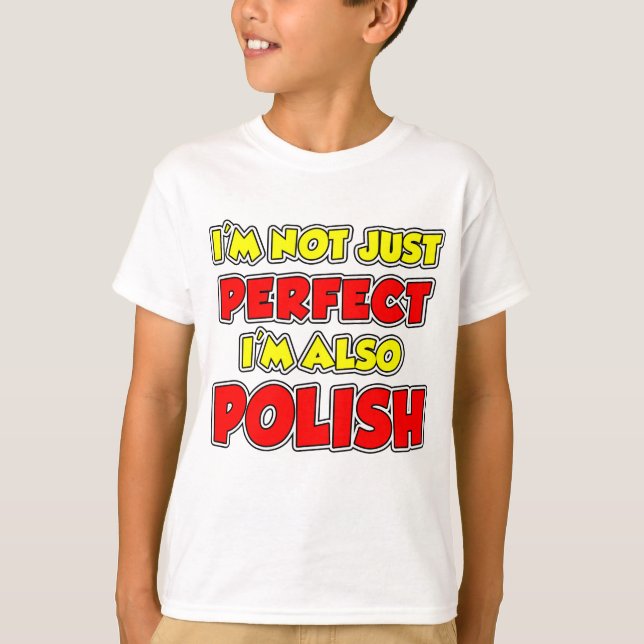 Inte bara Perfekt polska Tröja (Framsida)