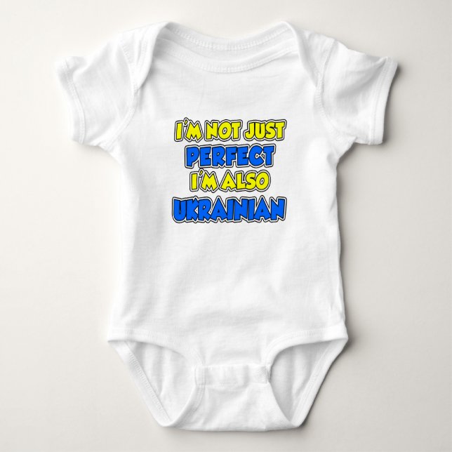Inte bara Perfekt ukrainska T-shirt (Framsida)