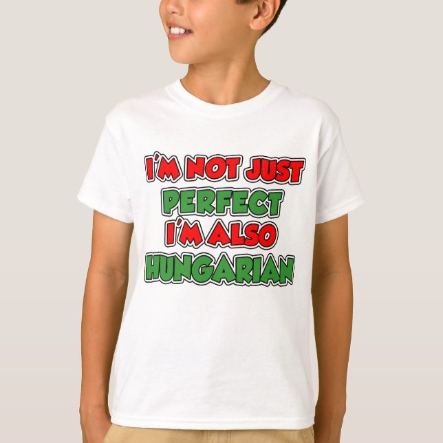Inte bara Perfekt ungerska Tee (Framsida)