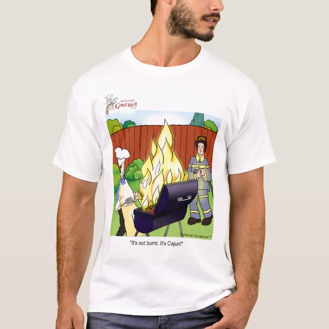 Inte bränt - Cajun Tee (Framsida)