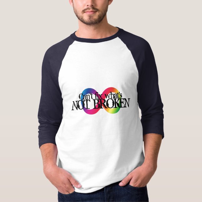 Inte brutet - Neurodiversity Tee (Framsida)