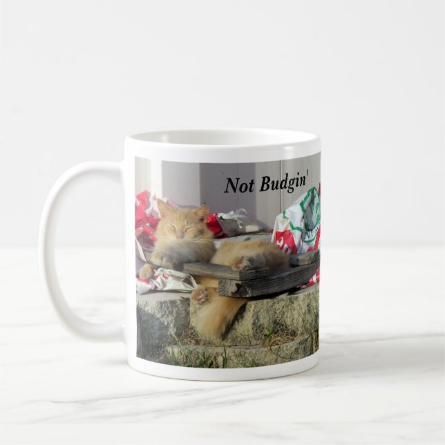 Inte Budgin förrän jag skaffar kaffe - Kat Mugg (Vänster)