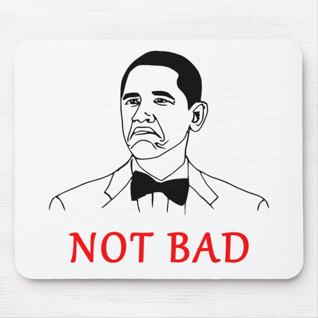 Inte dåliga - meme musmatta (Framsidan)