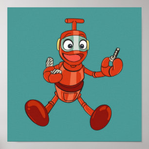 Inte den lilla robotkaraktären hos Ulysse 31 Poster