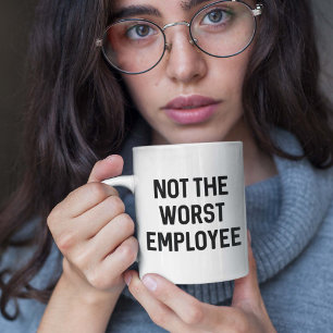 Inte den sämsta medarbetaren kaffemugg