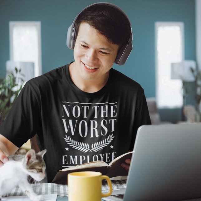 Inte den sämsta medarbetaren t shirt (not the worst employee shirt)