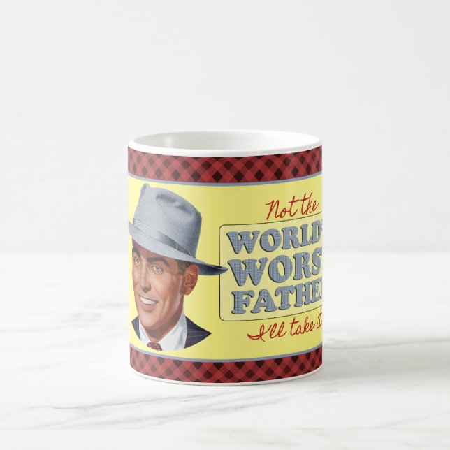 INTE den värst fadern för världar - mugg (Center)