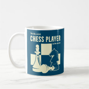 Inte den värsta schackspelaren i världen. kaffemugg