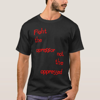 Inte det betryckt t-shirt