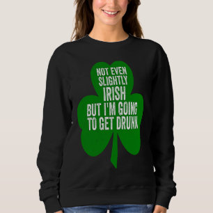 Inte det minsta irländsk men jag ska bli berusad t shirt