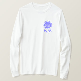 Inte det värsta blåa bandet t shirt