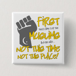 Inte detta ställe kvadrerar knäppas knapp