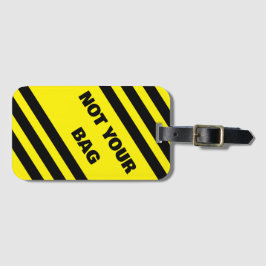 Inte din bagagetagg bagagebricka