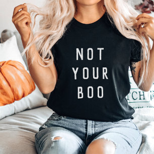 Inte din Boo Halloween T Shirt
