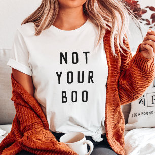 Inte din Boo Halloween T Shirt