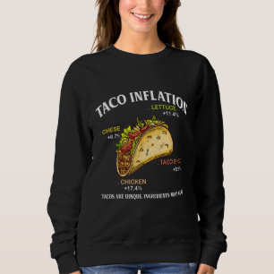 Inte din frukosttaco Taco Inflation Tee Vi är 