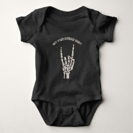 Inte din genomsnittliga babyrockare t shirt