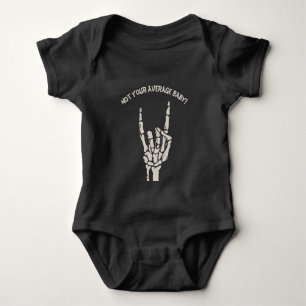 Inte din genomsnittliga babyrockare t shirt